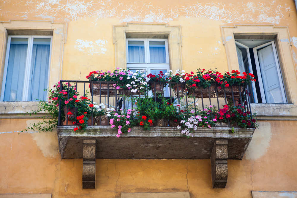 Come arredare il balcone con i fiori - Non sprecare